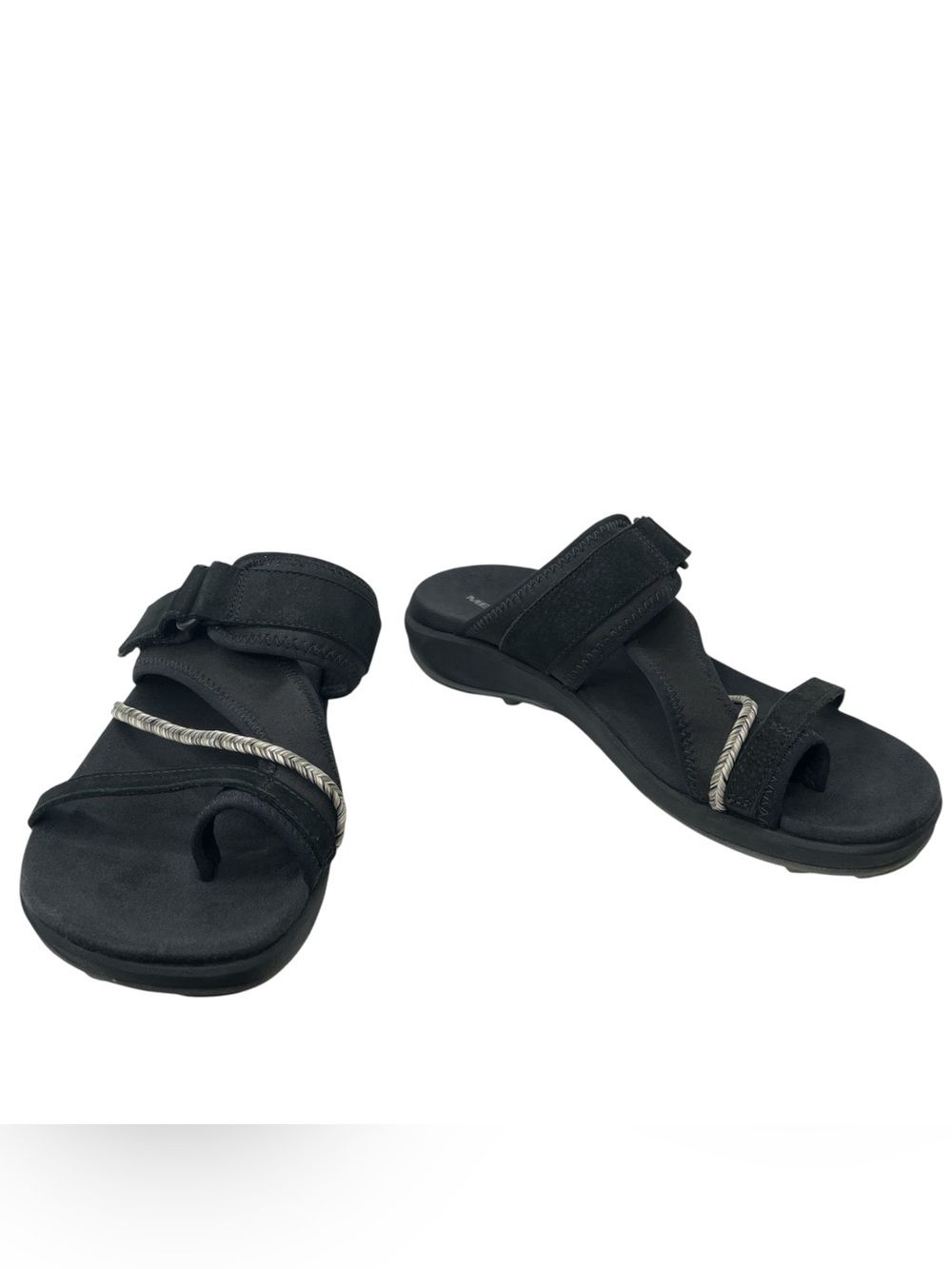 Merrell Women's Terran 4 Toe Post Sandals Black Float Max Size US 9 EUR 40